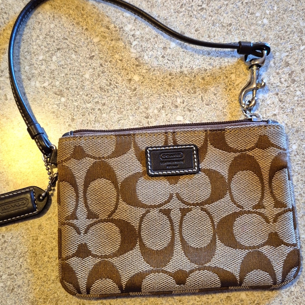 Coach wristlet